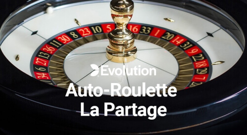 Auto Roulette la Partage evolution-gaming